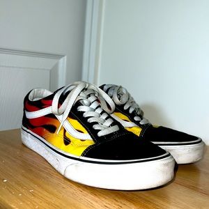 Flame Vans Old School